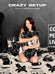 Комплект постельного белья «Catbox» - Фото 2