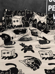 Комплект постельного белья «Catbox» - Фото 6