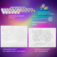 Картина по номерам «Маки» - Фото 3