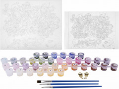 Картина по номерам «Маки» - Фото 6