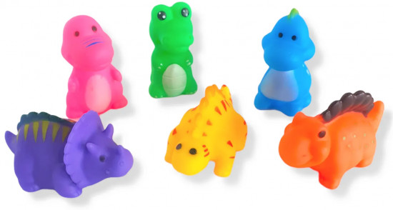 Набор игрушек для купания «Dino»