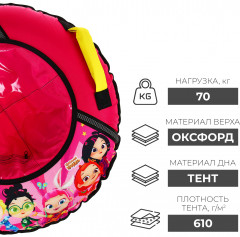 Тюбинг-ватрушка «Сказочный патруль» - Фото 3