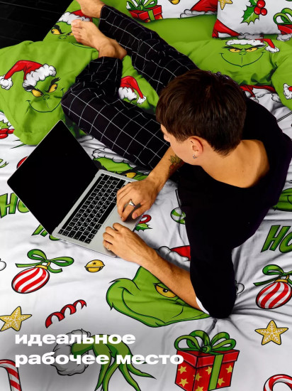 Комплект постельного белья «Grinch»