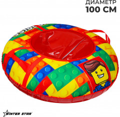 Тюбинг-ватрушка «Кубики» - Фото 1