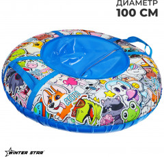 Тюбинг-ватрушка «Стикер» - Фото 1