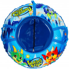 Тюбинг-ватрушка с LED-подсветкой «Дино» - Фото 6