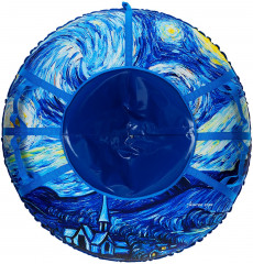 Тюбинг-ватрушка с LED-подсветкой «Звёздная ночь» - Фото 6