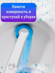 Ершик бесконтактный со сменными насадками - Фото 4