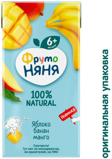 Нектар «Яблоко, банан и манго»