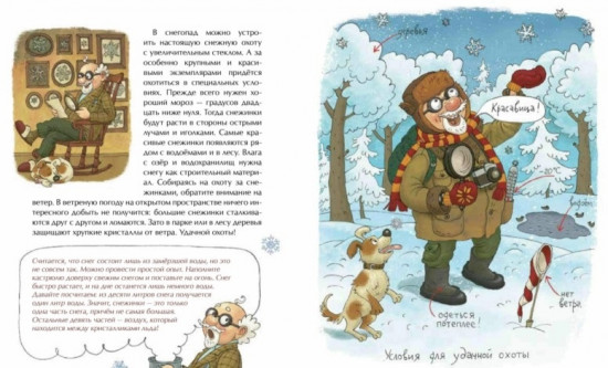 Книжка про снежинки