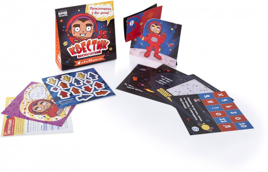 Игра настольная «Квестик космический»