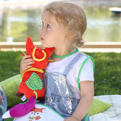 Игрушка подвеска на коляску «Лиса» - Фото 3