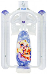 Снегокат растущий, со спинкой «Зимняя сказка» - Фото 1