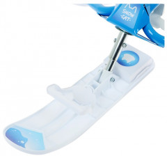 Снегокат растущий, со спинкой «Морозные гонки» - Фото 3