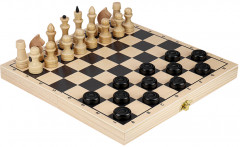 Набор игр настольных «Шахматы. Шашки» - Фото 3