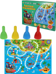 Игра настольная «Пиратские приключения» - Фото 1