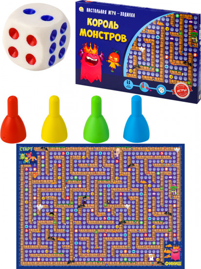Игра настольная «Король монстров»