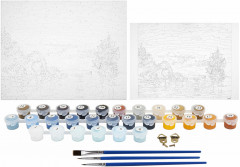 Картина по номерам «Лунная ночь» - Фото 7