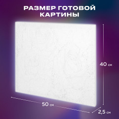 Картина по номерам «Бело-розовые розы» - Фото 1