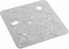 Ножи для вырубки и тиснения «Новый год» - Фото 2