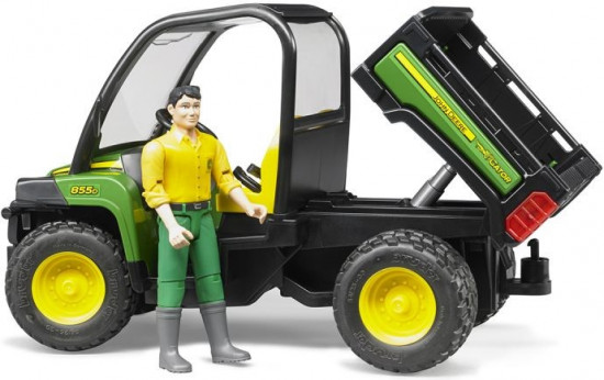 Мини-самосвал Bruder John Deere Gator XUV 855D
