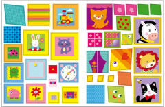 Геометрические наклейки. Квадрат - Фото 3