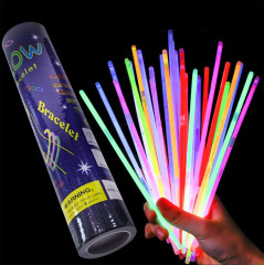Набор неоновых светящихся палочек-браслетов - Фото 1