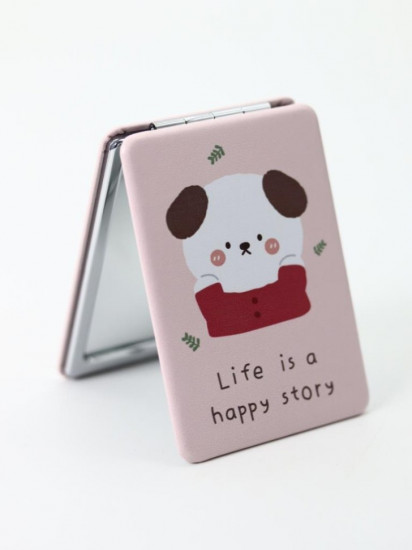Зеркало компактное «Life is a happy story»