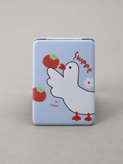 Зеркало компактное «Sweet strawberry square»
