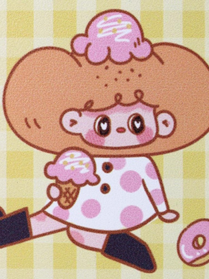 Зеркало компактное «Girl donuts»