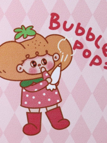 Зеркало компактное «Girl buble pop»