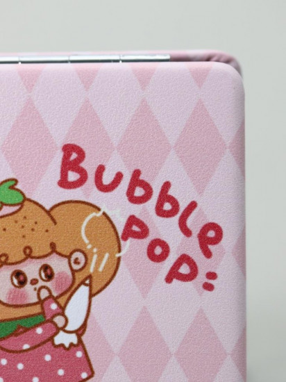 Зеркало компактное «Girl buble pop»