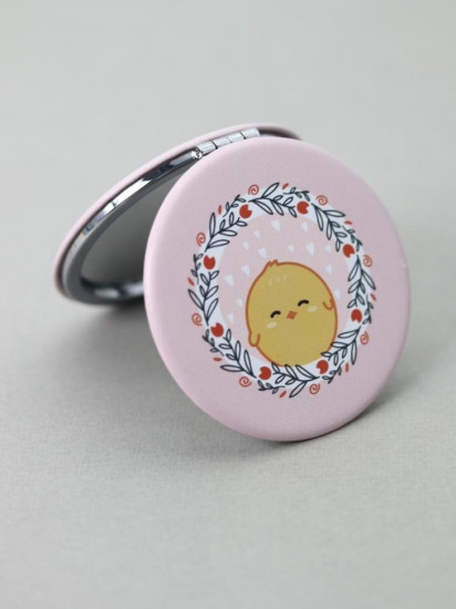Зеркало компактное «Little chick flowers»
