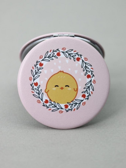 Зеркало компактное «Little chick flowers»