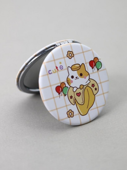 Зеркало компактное «Banana cat»