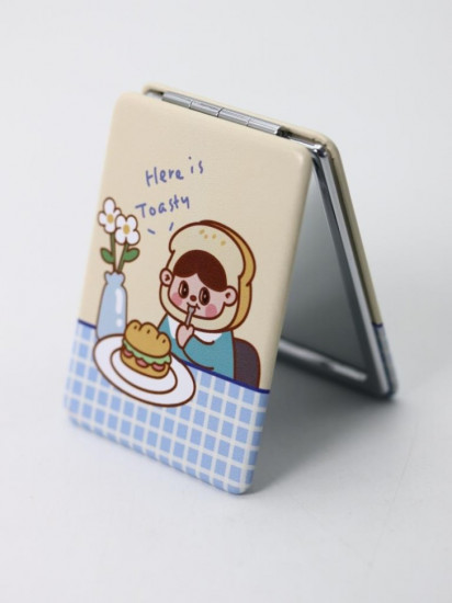 Зеркало компактное «Here is toasty»