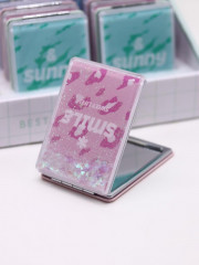 Зеркало компактное раскладное «Zoo print» - Фото 2