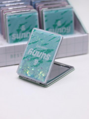 Зеркало компактное раскладное «Zoo print» - Фото 2