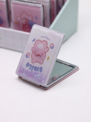 Зеркало компактное шейкер раскладное «Smile pig» - Фото 2