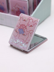 Зеркало компактное шейкер раскладное «Pig pattern» - Фото 2