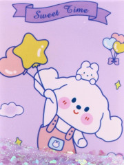 Зеркало компактное шейкер раскладное «Sweet Time the doggie» - Фото 1