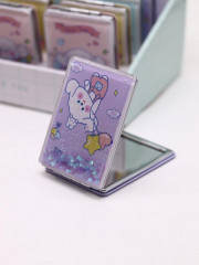 Зеркало компактное шейкер раскладное «Sweet Time the doggie» - Фото 3