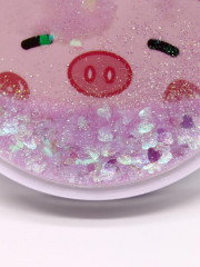 Зеркало компактное шейкер раскладное «Face Pig» - Фото 3