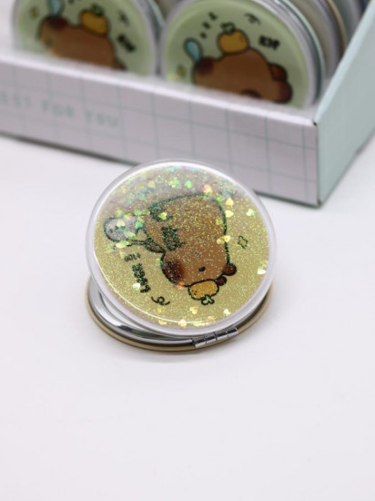 Зеркало компактное шейкер раскладное «Capybara»
