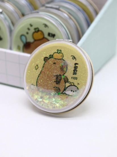 Зеркало компактное шейкер раскладное «Capybara»