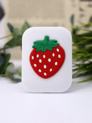 Зеркало компактное с расческой «Summer strawberry» - Фото 1