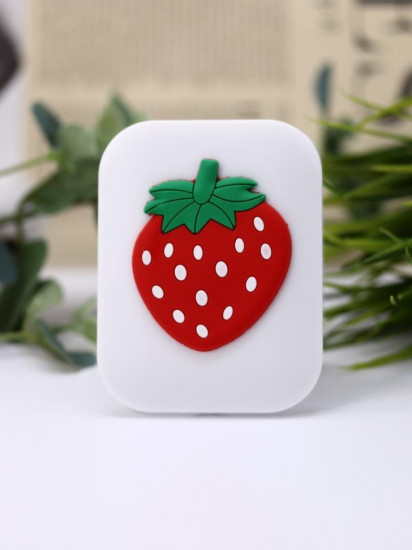 Зеркало компактное с расческой «Summer strawberry»