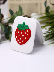 Зеркало компактное с расческой «Summer strawberry» - Фото 2