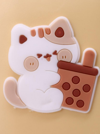 Зеркало компактное с расческой «Cocktail kitty»