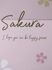 Зеркало настольное «Sakura hare butterfly » - Фото 1